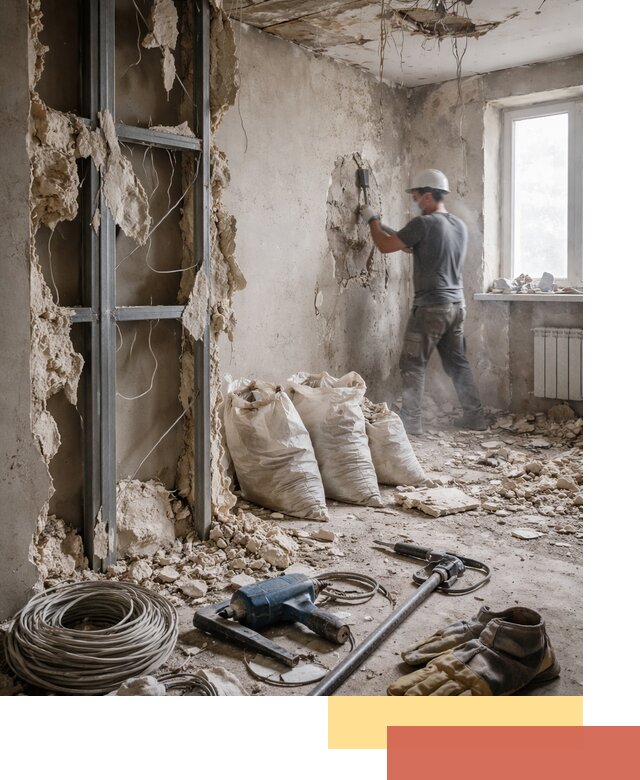 Профессиональный демонтаж зданий и конструкций в Махачкале