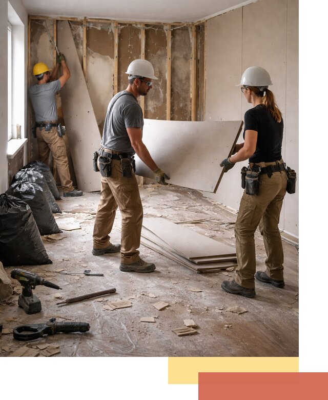 Демонтаж стеновых панелей в Махачкале быстро и аккуратно