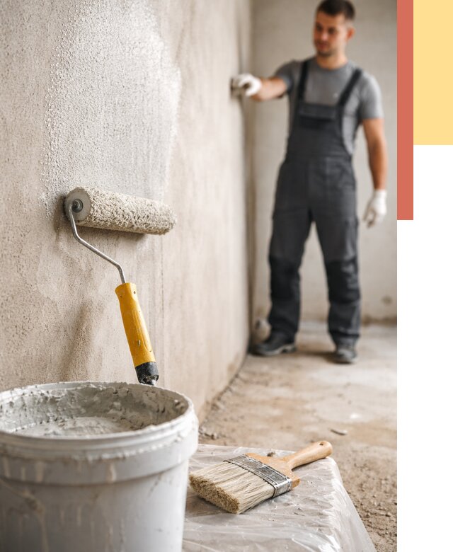 Нанесение бетоноконтакта на стены в Махачкале от 4349 руб. быстро и недорого | ОТДЕЛОЧНИК-Мхч