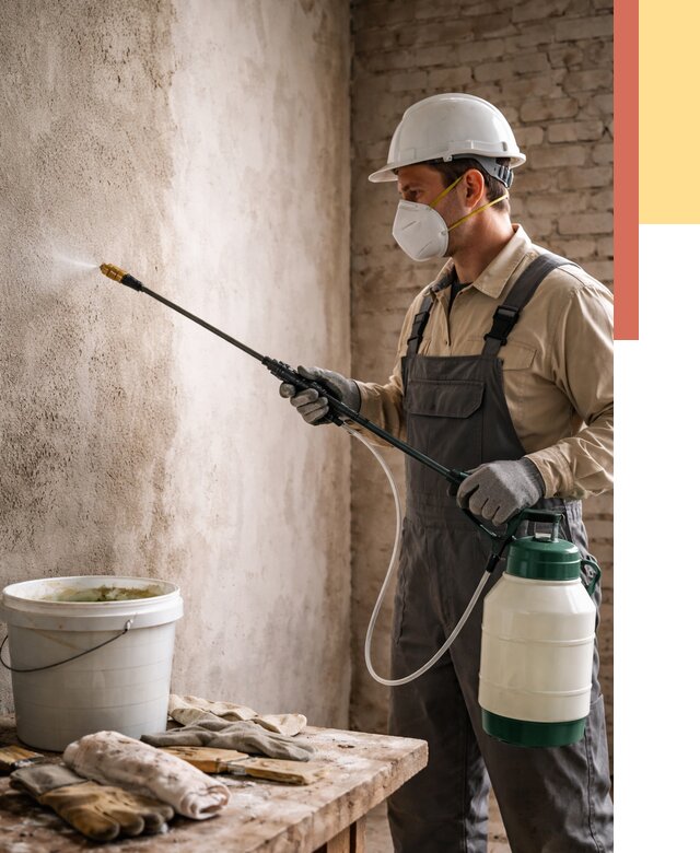 Антисептическая обработка стен в Махачкале от 1243 руб. — быстро и недорого | ОТДЕЛОЧНИК-Мхч