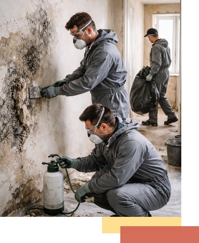 Удаление плесени со стен профессионально в Махачкале