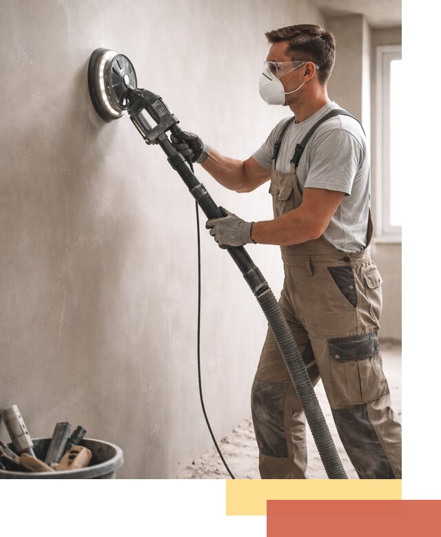 Профессиональная шлифовка стен в Махачкале быстро и качественно