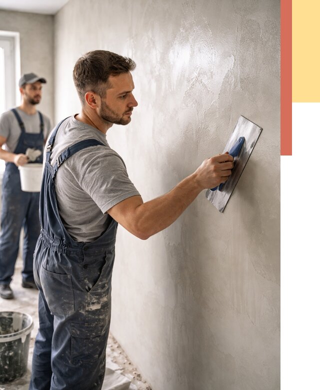 Глянцевание штукатурки стен в Махачкале от 7766 руб. — услуги и затирка | ОТДЕЛОЧНИК-Мхч