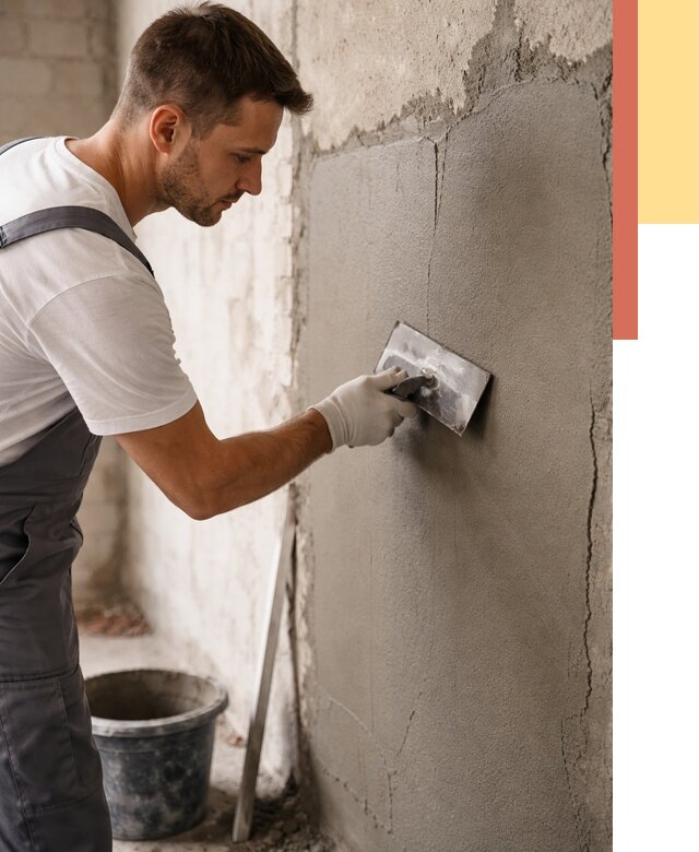 Штукатурка стен под плитку в Махачкале от 4349 руб./м2 — выравнивание под плитку | ОТДЕЛОЧНИК-Мхч