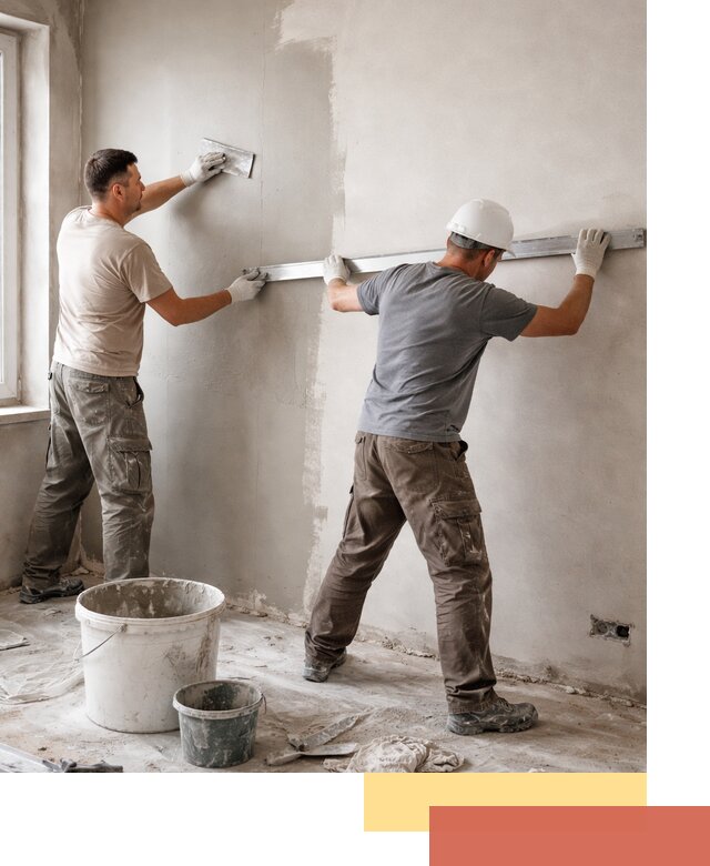 Штукатурка стен под покраску в Махачкале качественно и быстро