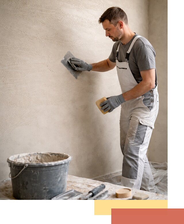 Декоративная штукатурка травертин в Махачкале для стен и потолков