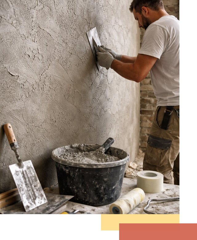 Декоративная штукатурка лофт в Махачкале — отделка стен и потолков