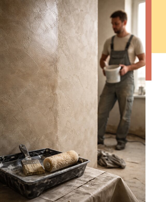 Нанесение воска на штукатурку в Махачкале от 3624 руб. | Услуги ОТДЕЛОЧНИК-Мхч