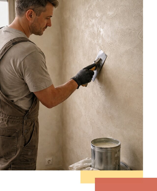 Нанесение воска на штукатурку в Махачкале для защиты и блеска