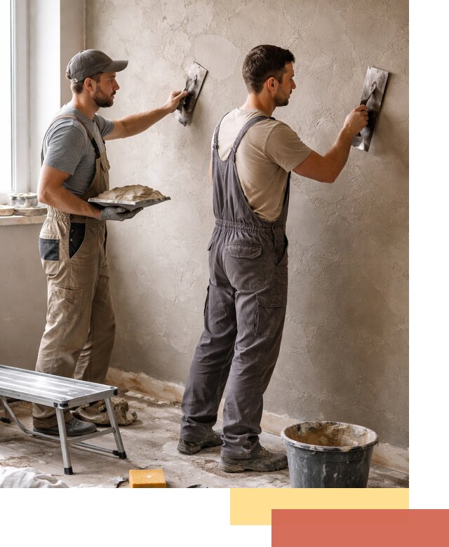 Ремонт декоративной штукатурки и восстановление фактуры в Махачкале