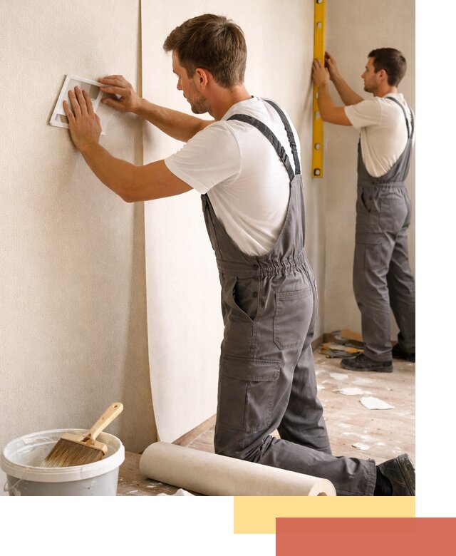 Поклейка бумажных обоев в Махачкале качественно и недорого