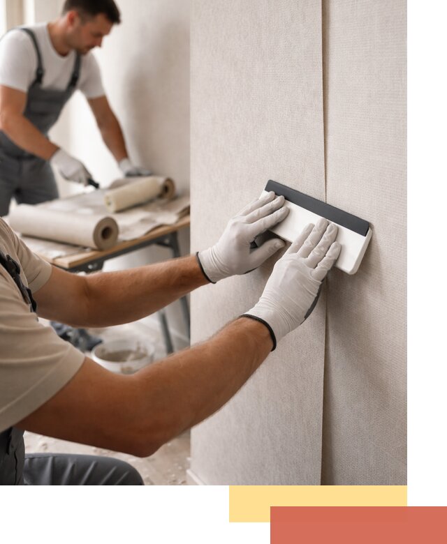 Поклейка обоев под покраску в Махачкале профессионально и быстро