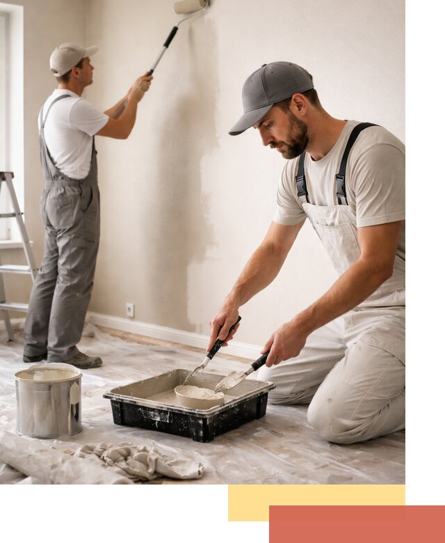 Покраска стен в квартире в Махачкале — профессионально и аккуратно