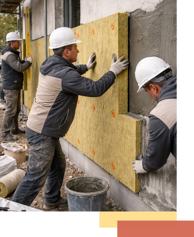 Утепление стен минватой в Махачкале — тепло и звукоизоляция