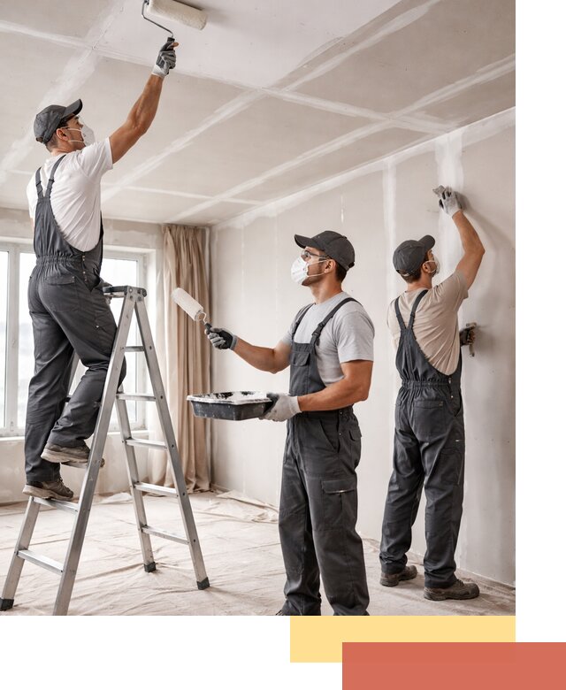 Покраска потолка из гипсокартона в Махачкале качественно и недорого